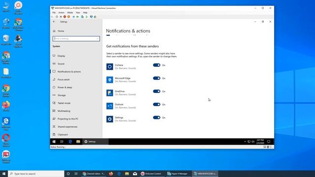 Notification & Action Center in Windows 10 смотреть онлайн