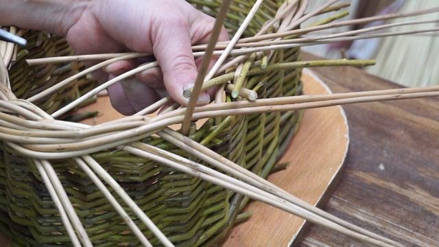 Русская ива. Урок 16. Объемная загибка в 5 пар