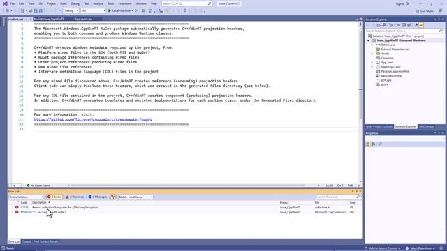 Issue CppWinRT смотреть онлайн