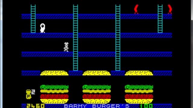 Barmy Burgers & Bobby Burgers - ZX Spectrum - emulador YASS - testeado Windows 7 x64 смотреть онлайн