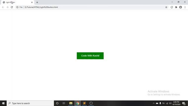 Create Neon Light Button Animation Effects on button Hover urdu hindi tutorial || CodeWithKashif смотреть онлайн