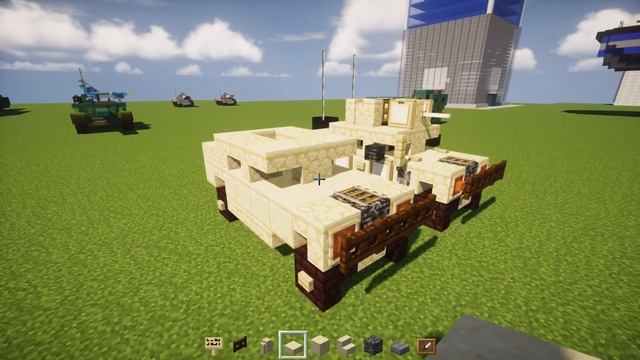 Minecraft Humvee HMMWV Tutorial