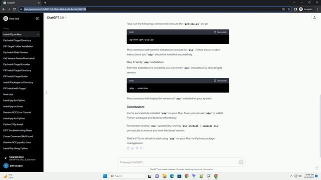 install pip on a mac смотреть онлайн