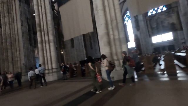 Window of Gothic the Cologne Cathedral GH010395 mywaylife GoPro hEro 6 смотреть онлайн