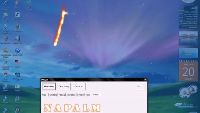 Fire and matrix effects in windows. смотреть онлайн