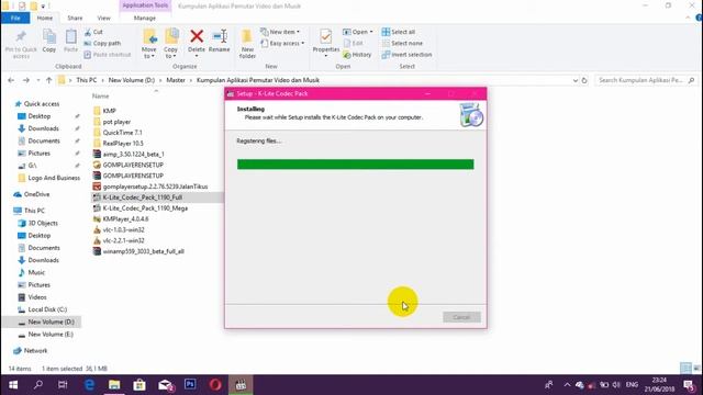 Tutorial - Cara Install Aplikasi Pemutar Video K-Lite Codec Pack смотреть онлайн