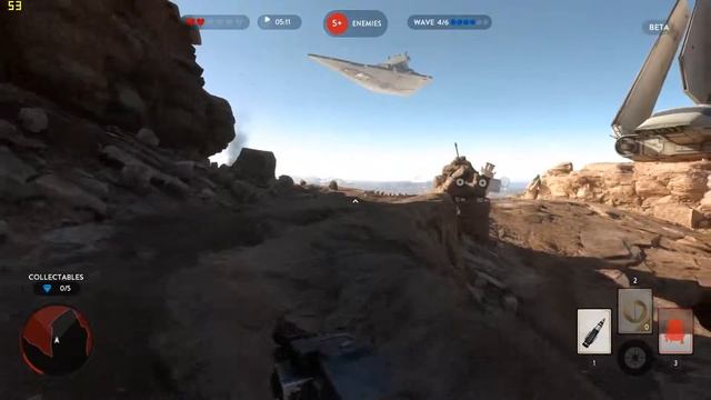 StarWars Battlefront HIGH test on GTX 660 Ti (1080p60fps ) смотреть онлайн