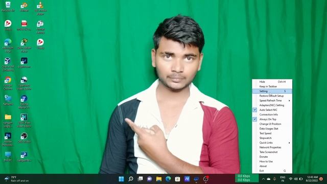 how to check internet speed in laptop | show internet speed on windows 11 taskbar | hindi смотреть онлайн