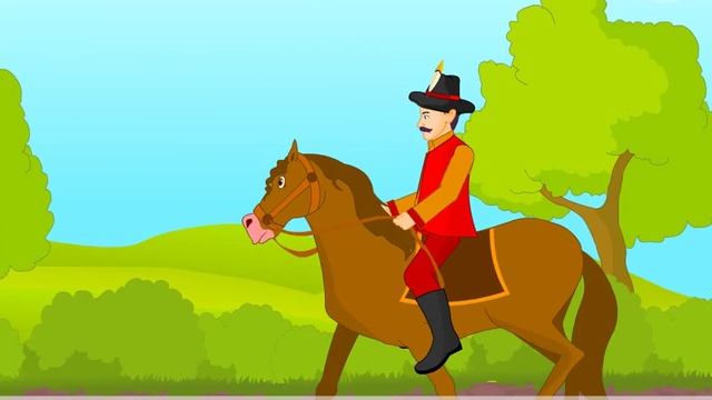 Yankee Doodle with English Subtitles - Nursery Rhymes | Kids Rhymes смотреть онлайн