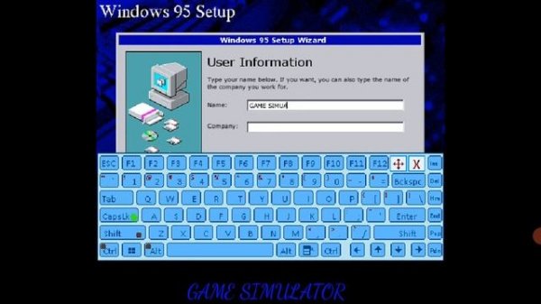 Windows 95 simulator [By JPCSIM]