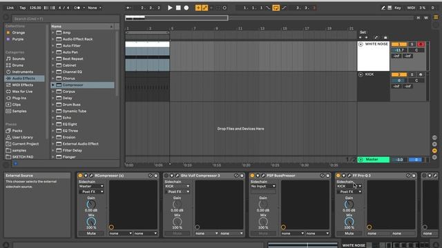Ableton 10.1 - Side Chaining 3rd party plugins update смотреть онлайн