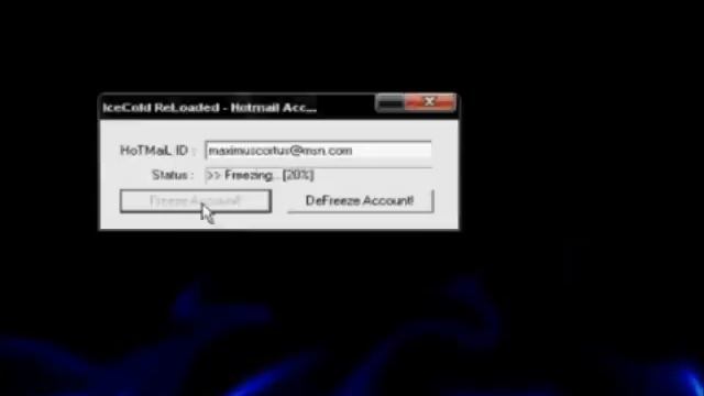 Hack Hotmail -Windows Live Messenger/Email Freezer смотреть онлайн