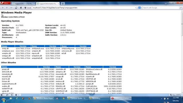 How to view installed Codecs in Windows 7 смотреть онлайн