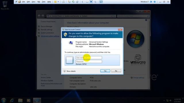 7 PC Client From Domain to Workgrop смотреть онлайн