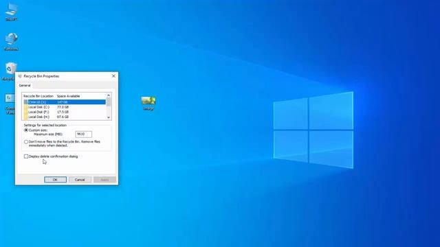 How to Enable Delete Confirmation Dialog in Windows 10 смотреть онлайн