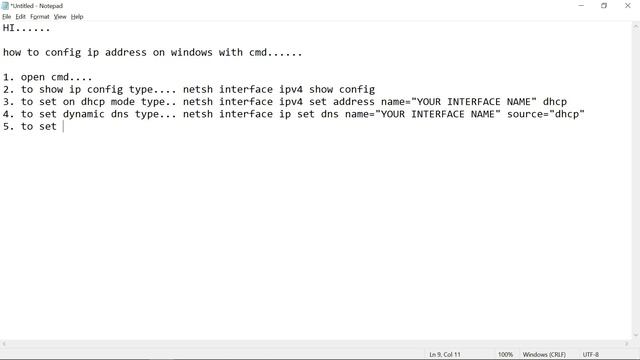 How to set IP address with command prompt | Config IP address | Windows IP configure смотреть онлайн