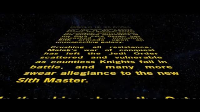 Star Wars: Knights of the Old Republic - Intro Cinematic смотреть онлайн