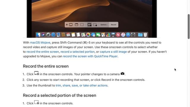 New MacOS Screen Capture Utility смотреть онлайн