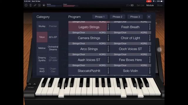 Korg Module Pro untuk ipad ios bahasa indonesia смотреть онлайн