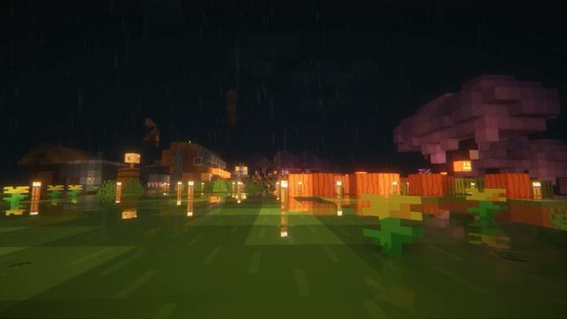 Minecraft BSL shaders + Bare Bones texture pack is really beautiful（sunset to sunrise）Park 01 смотреть онлайн