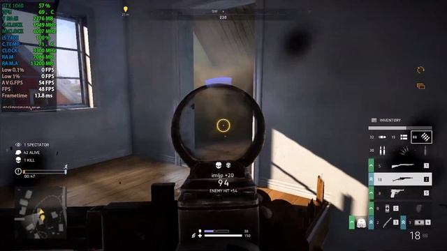 Battlefield V Firestorm : GTX 1060 6GB + i5 7400 | Medium Settings смотреть онлайн