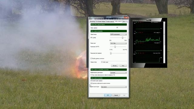 Game capture using MSI afterburner and Windows live moviemaker смотреть онлайн