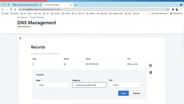 Configure a custom domain for your blog website on Github смотреть онлайн