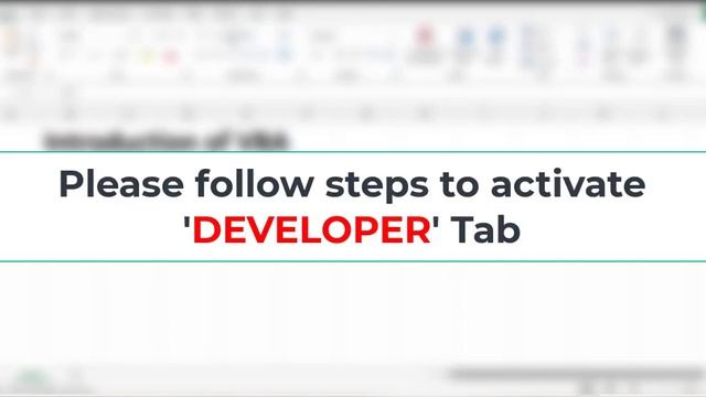 How to Activate Developer Tab in Excel - Excel Avon смотреть онлайн