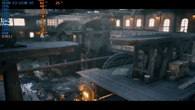 AMD Radeon R5 240 - Assassin's Creed Syndicate смотреть онлайн