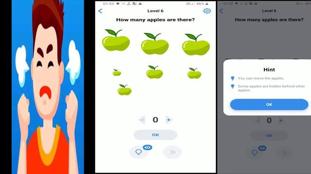 Easy Game Level 25: How many apples are there? смотреть онлайн