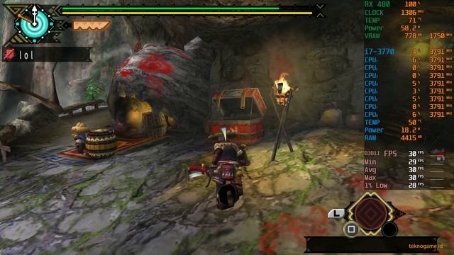 Monster Hunter Portable 3rd | Radeon RX 480 | Intel Core i7-3770 смотреть онлайн
