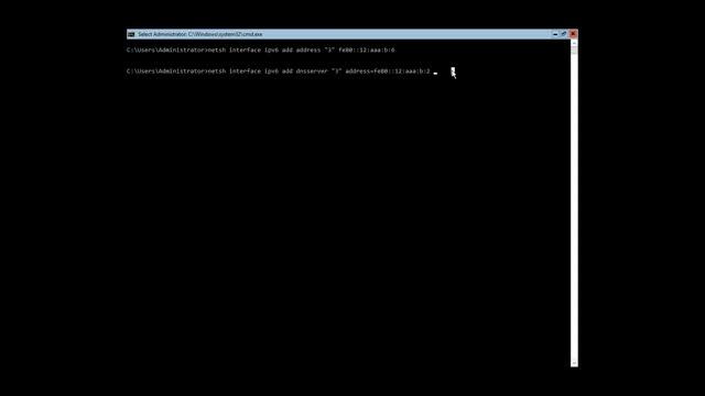 Командa Netsh для Internet Protocol версии 6 (IPv6) [Windows Server 2016] смотреть онлайн