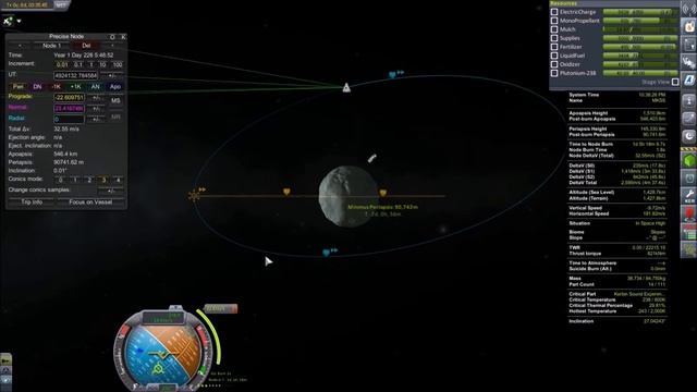 Kerbal Space Program - Reach for the Stars Epidsode 19 - Eve's Apple and MKSS MOI смотреть онлайн