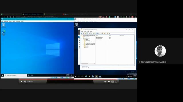 Task 5: Joining Windows 10 Computer to the Domain смотреть онлайн