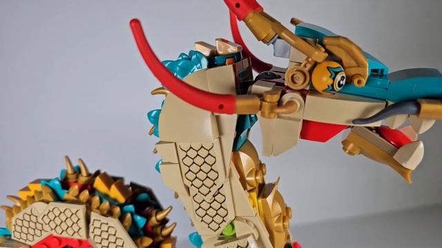 Lego Auspicious Dragon 80112 Review смотреть онлайн