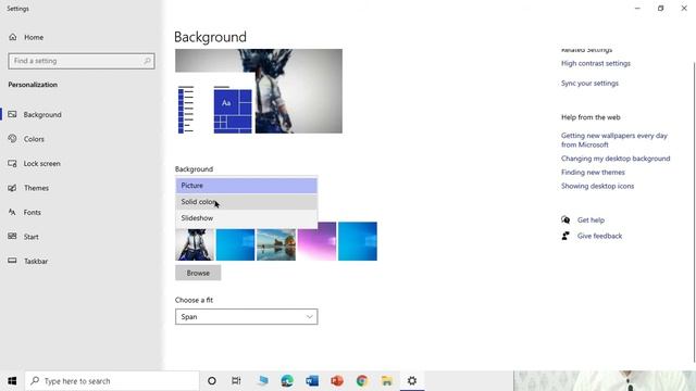Introduction to Windows 10 How to Change Desktop Background on Windows 10 #Background смотреть онлайн