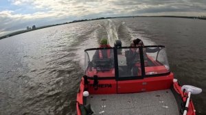 Моя новая лодка Триера 460 fish pro