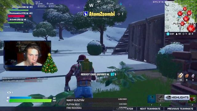 😨KI SZERETNE NYERNI? FORTNITE LIVE😻 смотреть онлайн