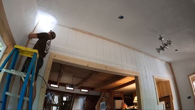 Finishing the New Room at My Off Grid Cabin | Flooring, Trim & Electrical смотреть онлайн