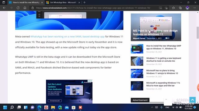 about whatsapp beta for windows 10 and windows 11 смотреть онлайн