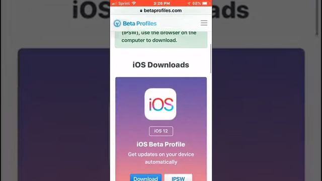 iOS 12 beta 9 install download смотреть онлайн