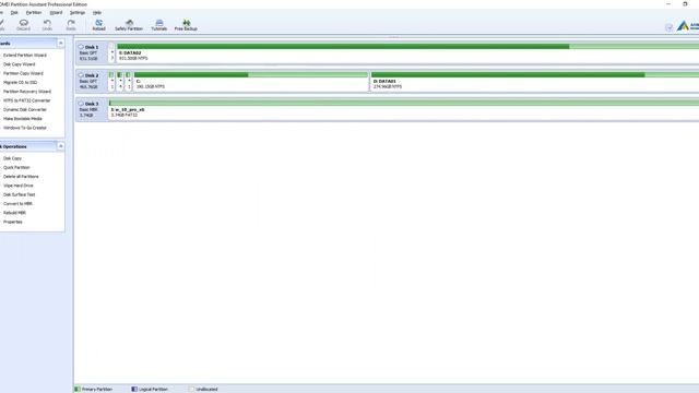 AOMEI Partition Assistant Pro Edition 6 0 for UEFI and EFI BIOS смотреть онлайн