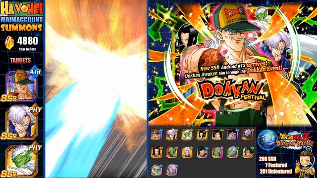 PART 2 MAIN ACCOUNT ANDROID 13 SUMMONS (Global) | Dragon Ball Z Dokkan Battle смотреть онлайн