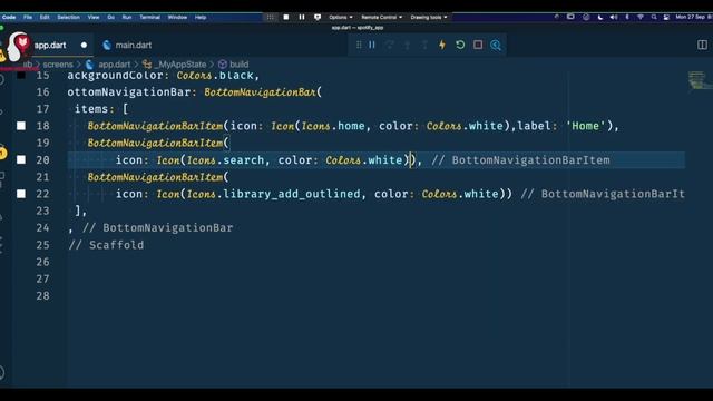 Spotify App Using Flutter Part-2.8 | Bottom Navigation | Mobile App Development смотреть онлайн