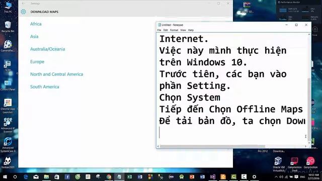 [Tips] Cài đặt bản đồ Offline trên windows 10 - How to use offline maps on Windows 10 смотреть онлайн