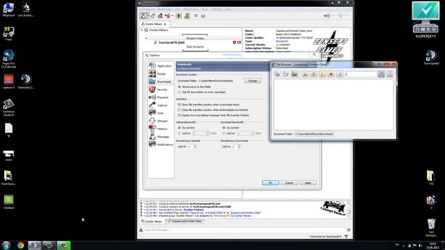 TeamSpeak3 │ Settings - Options (Ayarlar) смотреть онлайн