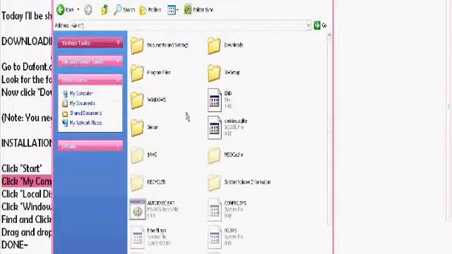 How to download/install fonts on Windows XP смотреть онлайн