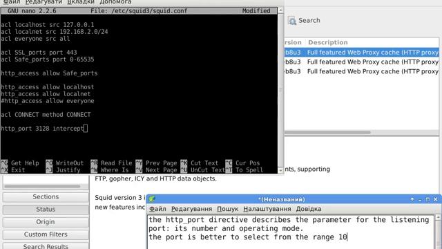 Working with Squid proxy server (part 1) [no-sound] смотреть онлайн