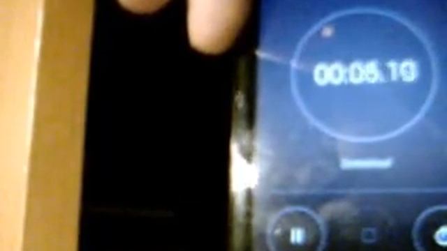 Sony PS3 Eye 100fps slow motion of Android stopwatch смотреть онлайн