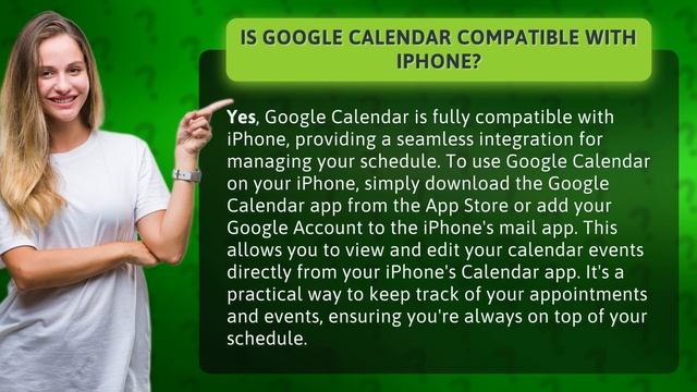 Is Google Calendar compatible with iPhone? смотреть онлайн